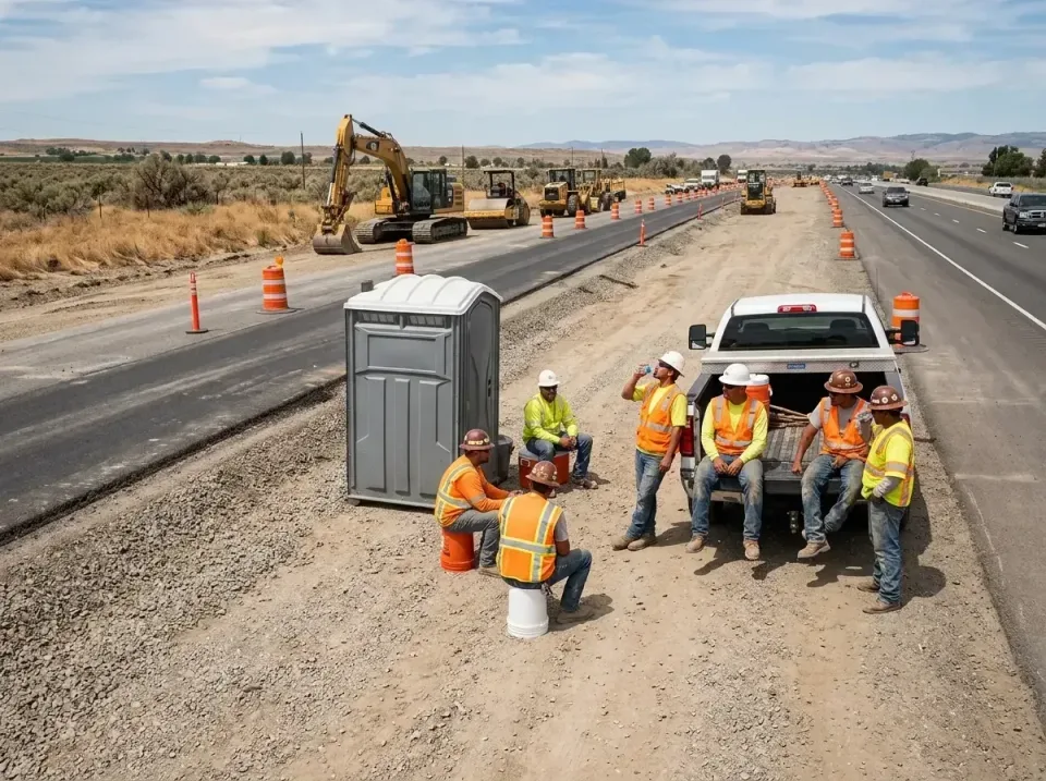 highway-road-construction-crew-007 — frequently asked questions, Porta Potty and Restroom Rentals in Rathdrum, ID